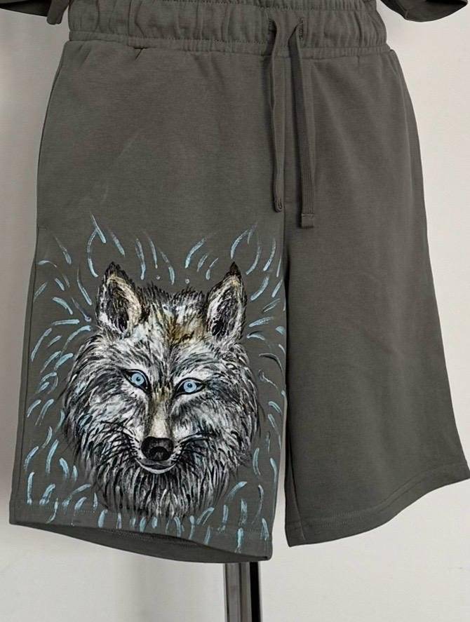 Pantalon scurt  The wolf
