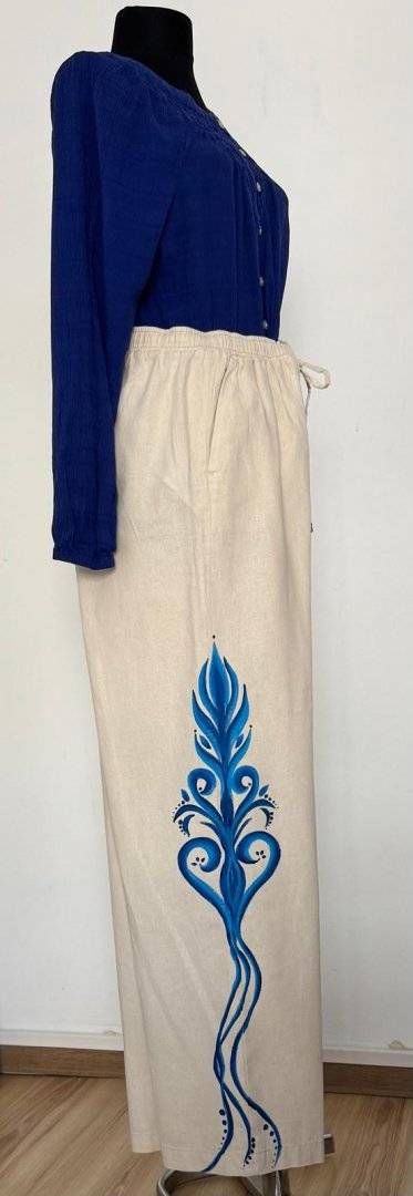 Pantaloni in de dama    Majolica cu twist
