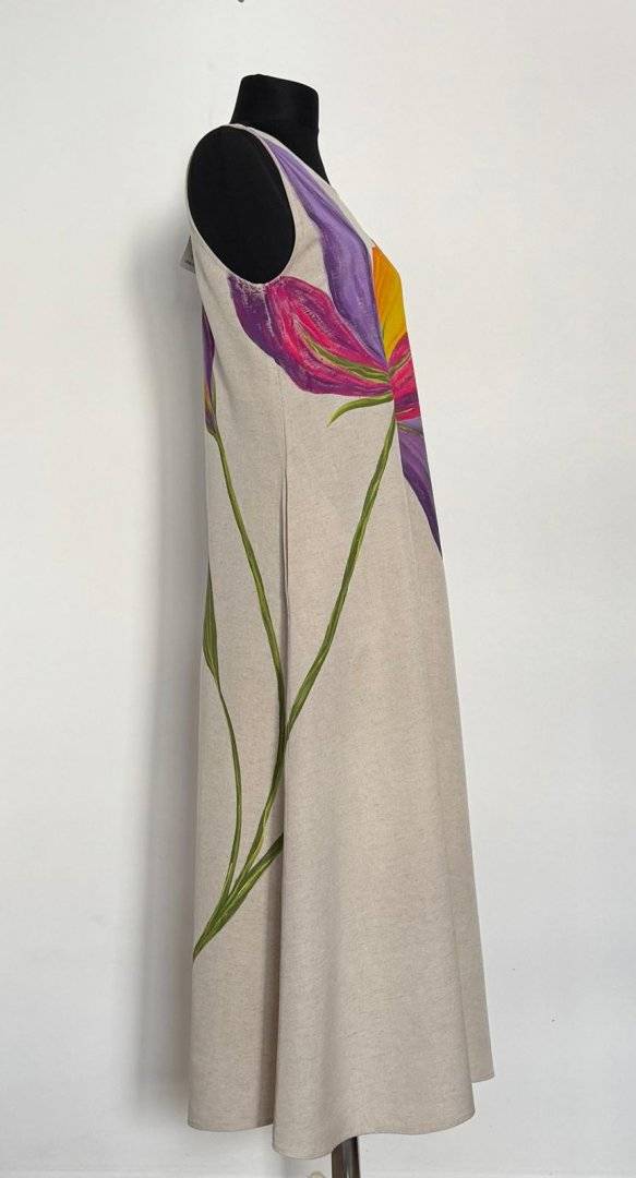 Rochie bej  Maiestuoasa