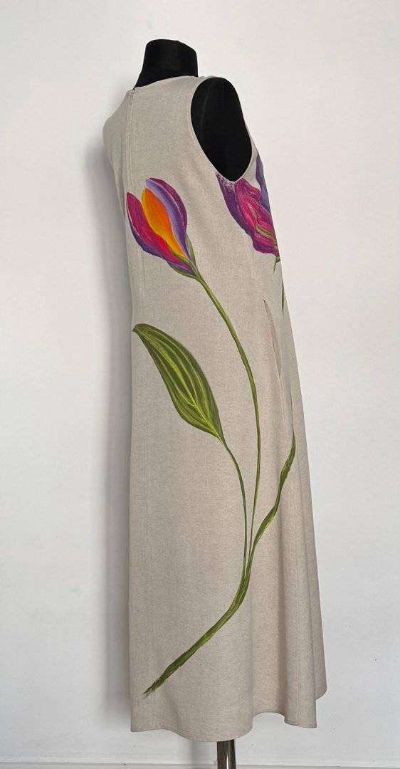 Rochie bej  Maiestuoasa