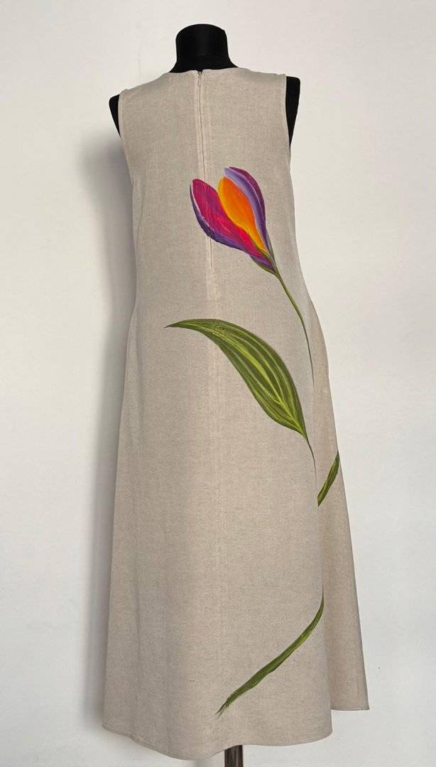 Rochie bej  Maiestuoasa