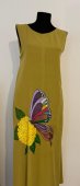 Rochie verde Hortensia si fluturele